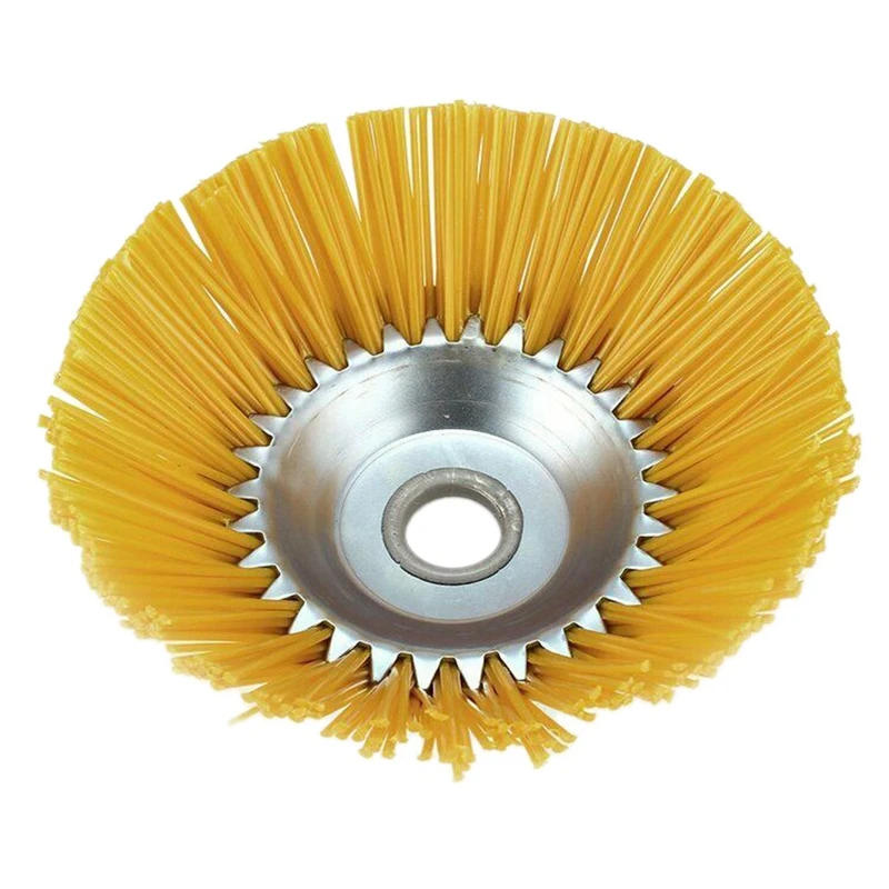 

Нейлоновая Щетка, универсальный триммер, головка для резака, прочный садовый инструмент, наружный диаметр 200 мм, внутреннее отверстие 25,4 мм