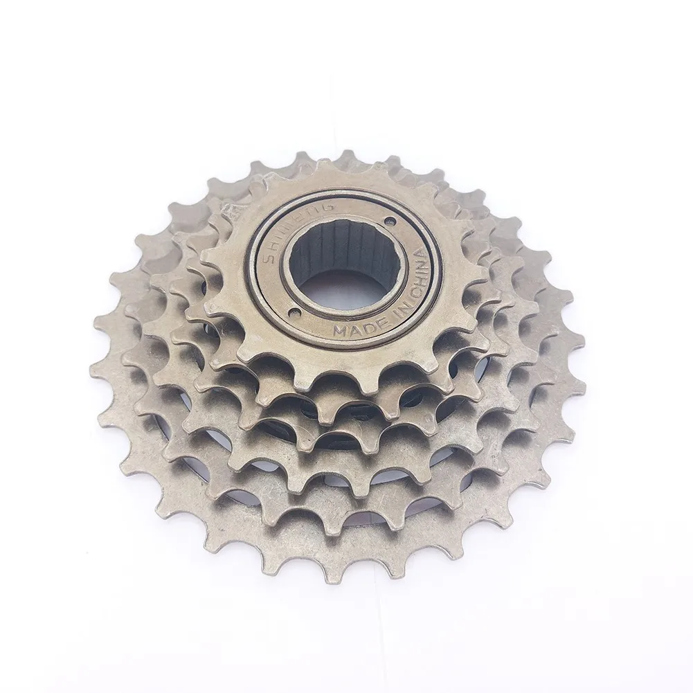 

MTB Bike Freewheel 6 Speed Cassette 14-28T Sprocket Screw On Steel Flywheel Anti-rust Mountain Bicycle Cycling Parts Accessories