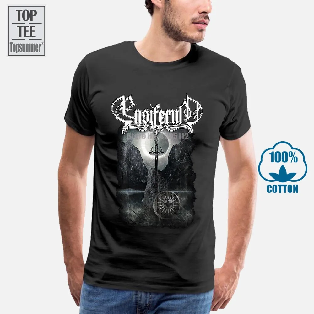 

Ensiferum Finnish Folk Metal Band Wintersun Korpiklaani T-Shirt Tee S M L Xl 2Xl Mens T Shirts Fashion 2018