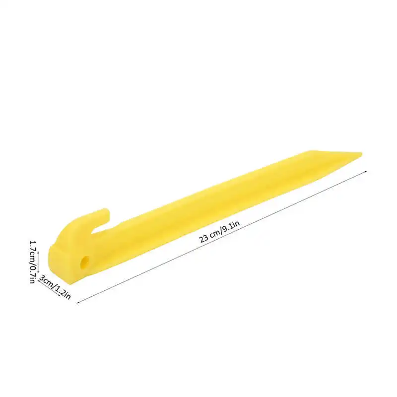 Practical 20pcs 9'' Heavy Duty Plastic Camping Awning Tent Pegs Portable Canopy Sand Ground Stakes Building | Спорт и