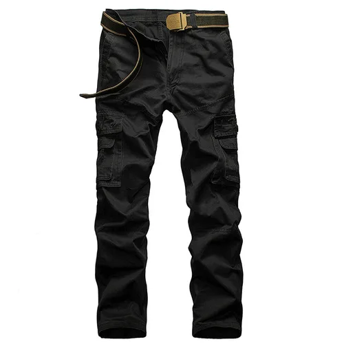 

Men Cargo Pants 2020 New Military Long Trousers Mens Multi-pocket Cargo Pants Plus Size Brand Spring Autmun Outdoor Work Pants