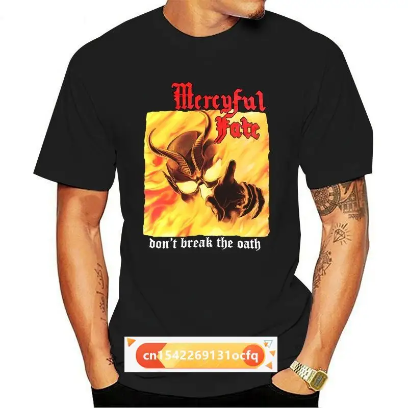 

Mercyful Fate Don T Break The Oath 84 Heavy Metal King Diamnod New Black T Shirt Men Summer Style