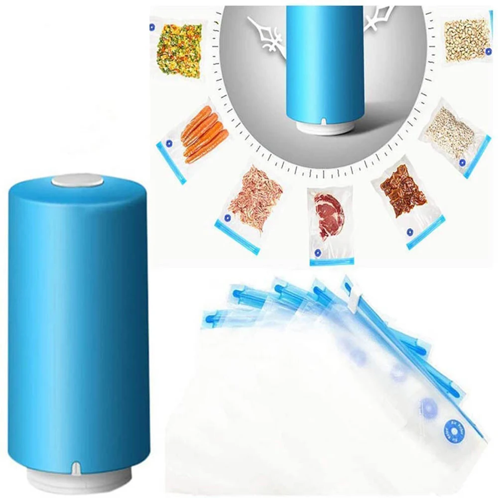 Пакеты для вакуумного упаковщика многоразовые пищевые Бытовая сумка хранения 20