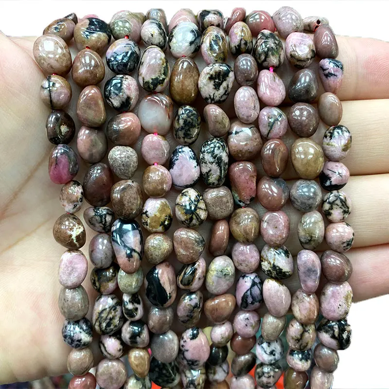 Тонкий 100% натуральный камень красный Родохрозит нерегулярный гравий