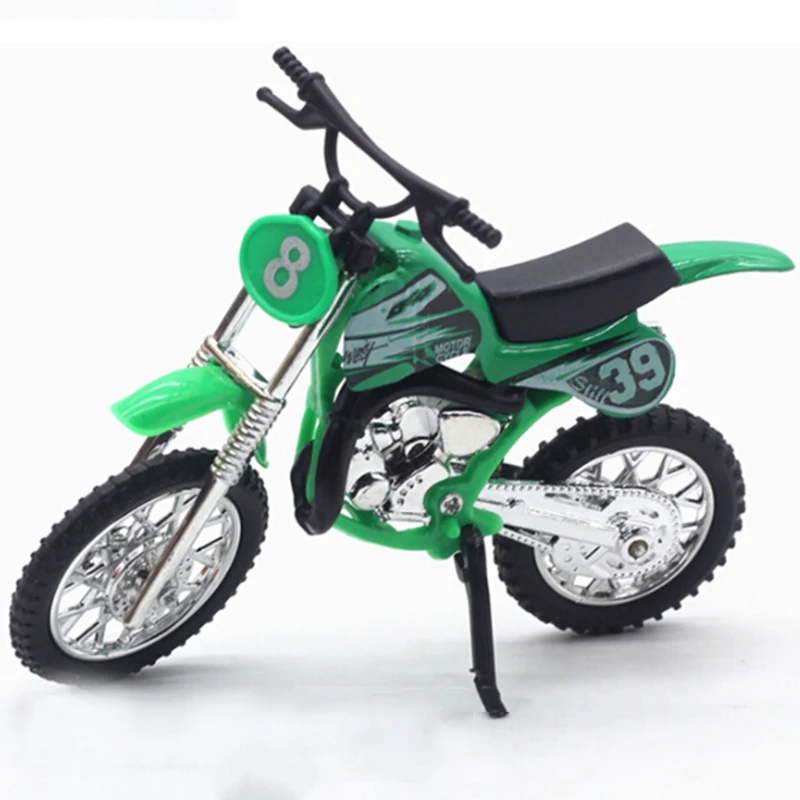 1x Simulation Alloy Motocross Motorcycle Model Toy Home Decoration Kids Gift | Figurines & Miniatures