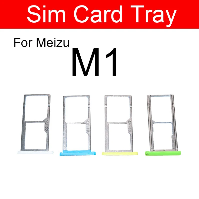 Держатель для микро sim карты Meizu Meilan Blue Charm M1 Micro SD Reader слот запасные части