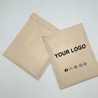 50 шт.лот пластиковые пакеты для хранения конвертов абрикосового и бежевого цвета, пакеты для почтовых отправлений белого цвета, самоклеящиеся пакеты для почтовых отправлений