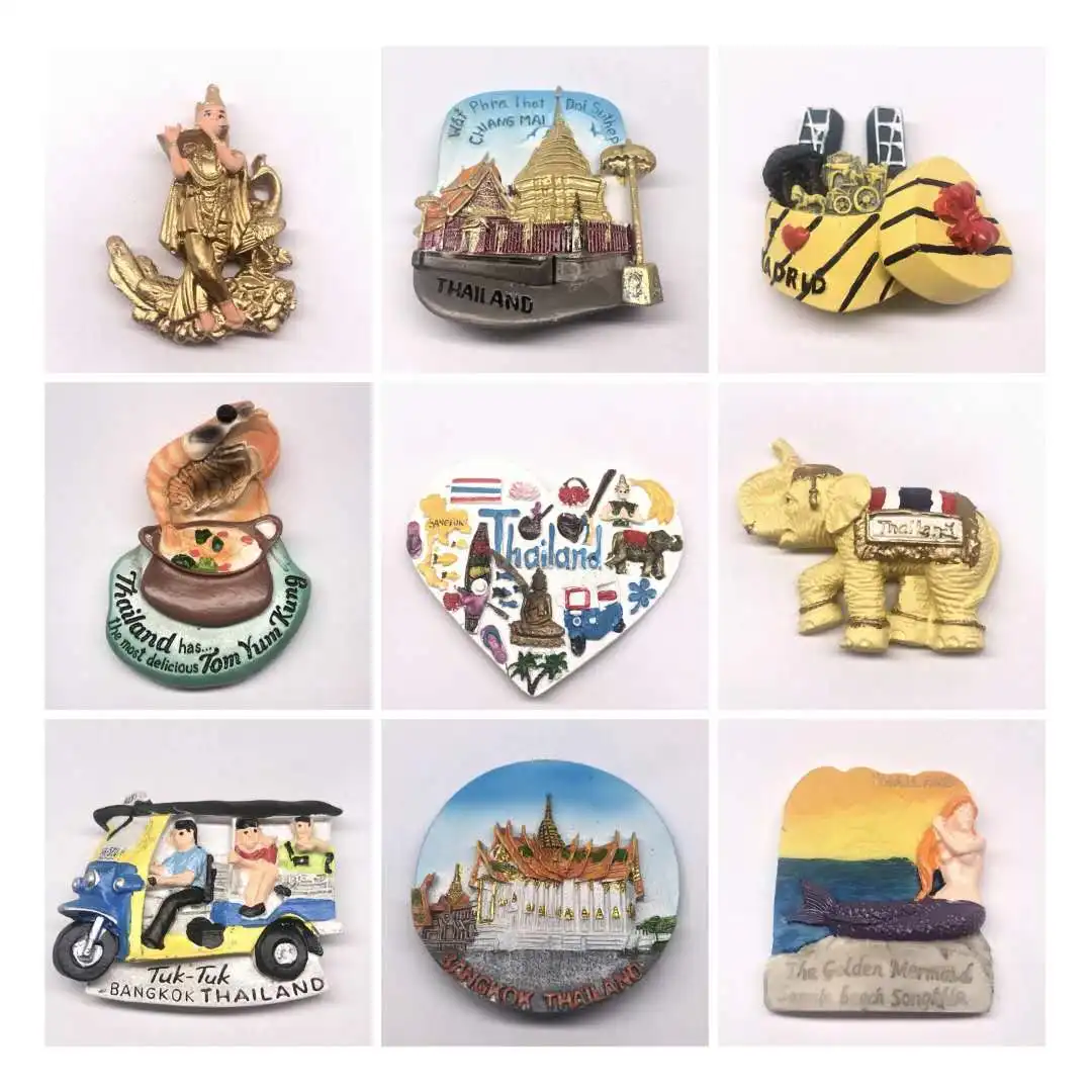 3d смолы магниты на холодильник Таиланд туристический сувенир Чиангмай слон Phuket