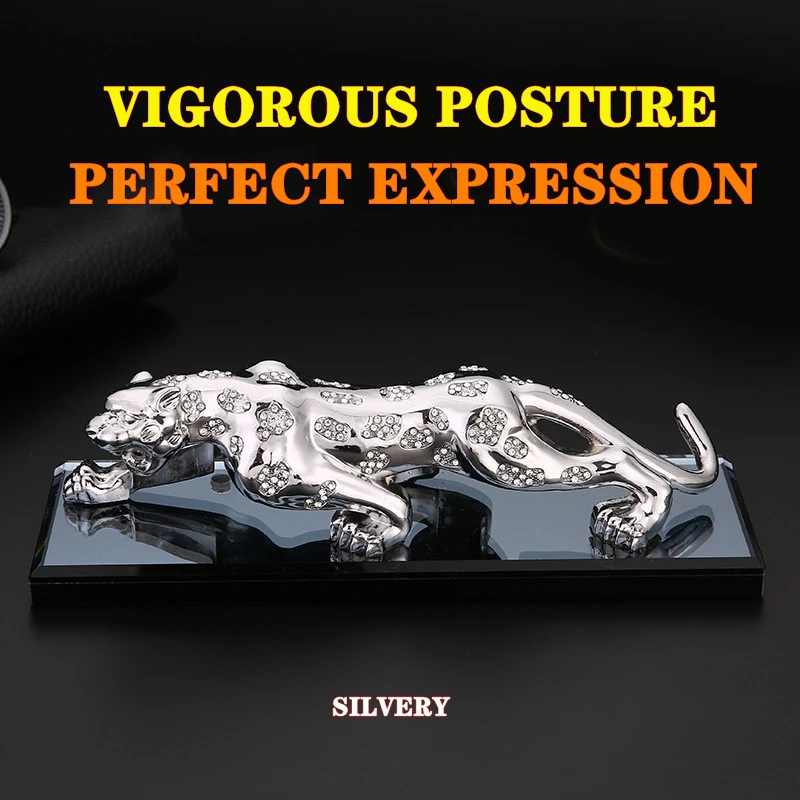 Цветок дрель Леопардовый автомобиля парфюмерные аксессуары с пьедестал салона