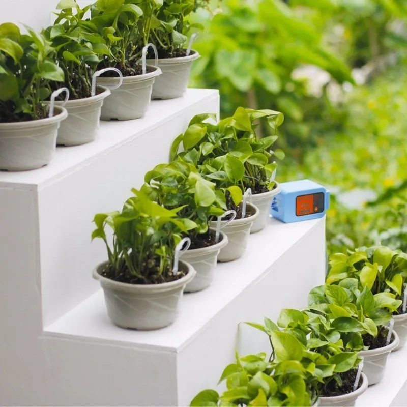 

Mobile phone remote automatic irrigation system wifi control garden watering system automatic house plant watering system kit