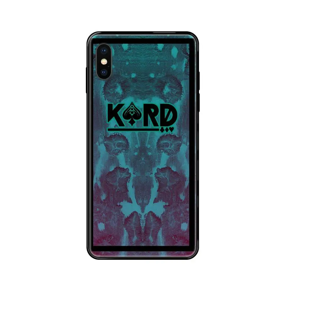 Для Redmi Note 4 5 5A 6 7 8 8T 9 9S Pro Max черный мягкий ТПУ новый стиль уникальный Корея Kpop K.a.r.d