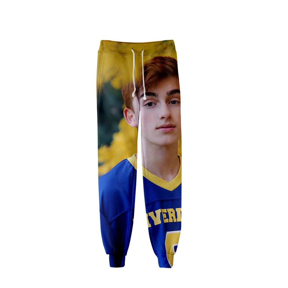 

WAMNI 2020 New Johnny Orlando Fashion Hip-Hop Elastic Waist Pants Harajuku Casual Street Polyester Fabric Style Elastic Pants