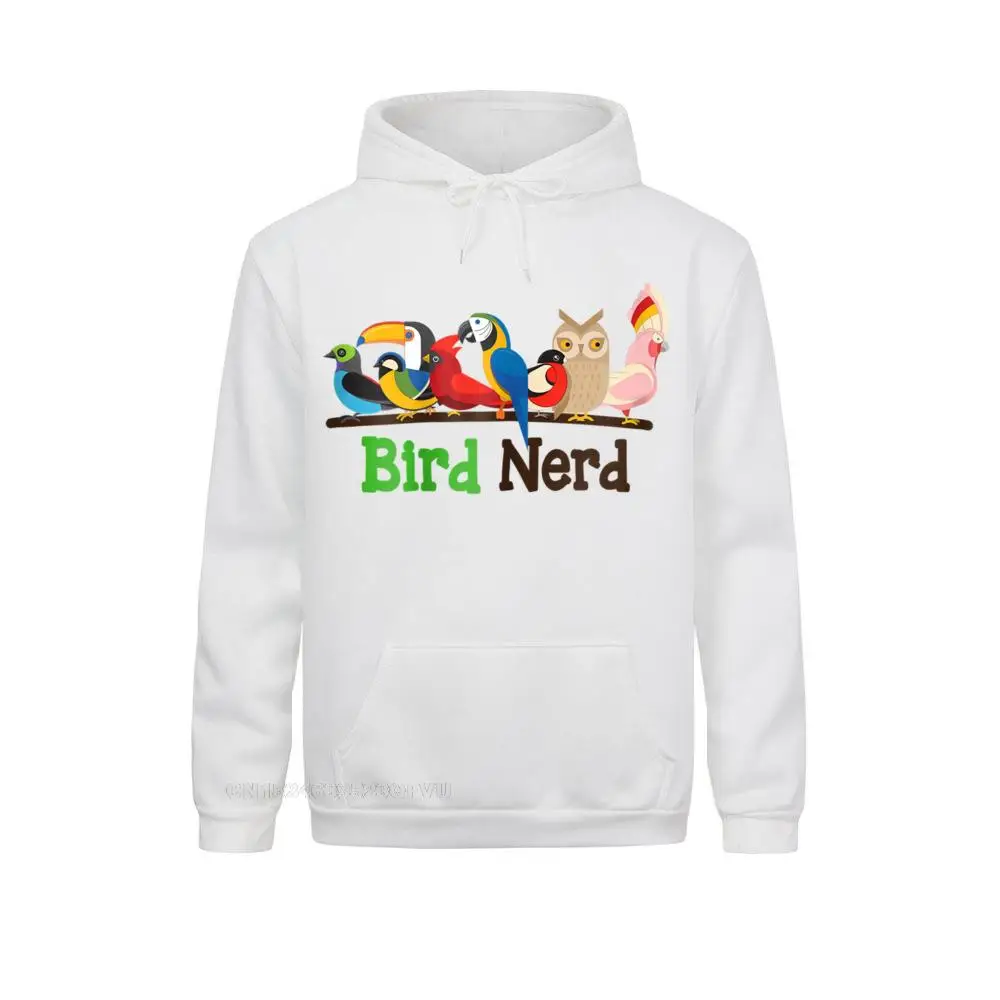 Funny Bird Nerd Birdwatcher Hoodie Owl Parrot Zany Brainy Personalized Top Men Designer Cotton Man Sweahoodies 3D Printed
