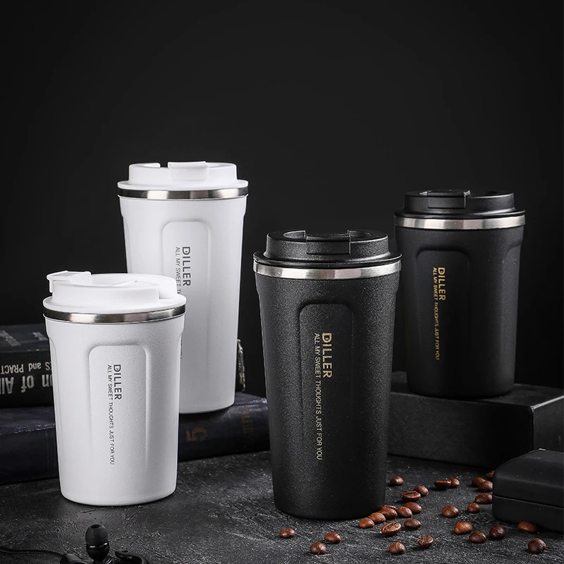 450 мл Термокружка Из Нержавеющей Стали дорожная кофейная кружка с крышкой