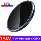 Беспроводная зарядная док-станция Qi 15 Вт для Samsung S21 S20 Note 20 iPhone 13 12 11 Pro Max XR 8, беспроводной индукционный адаптер для быстрой зарядки