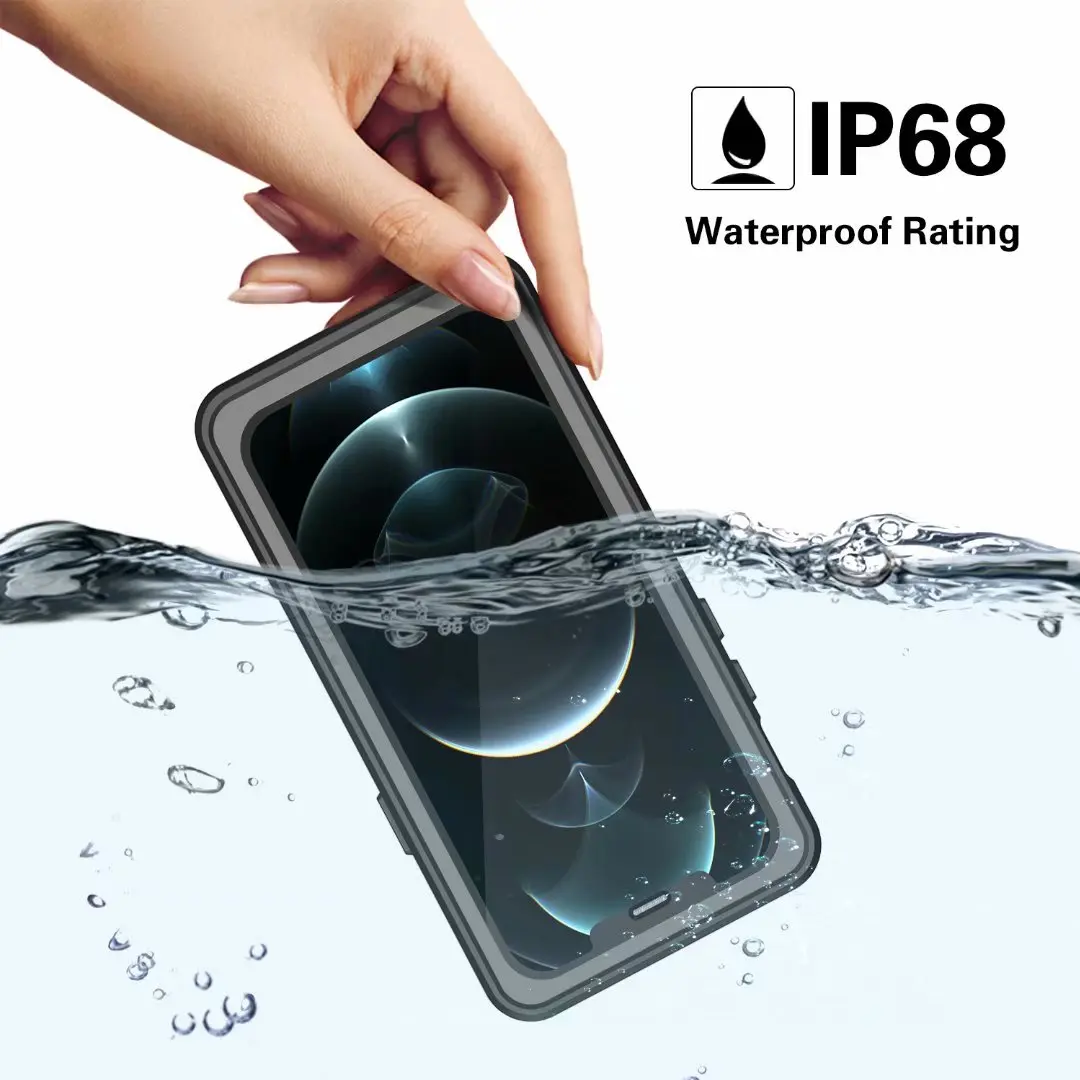 

Спортивные противоударной защитой для чехол для iPhone 12 11 Pro Max Xs XR X 8 7 6 Plus чехол 360 полный защитный IP68 водонепроницаемый чехол для телефона