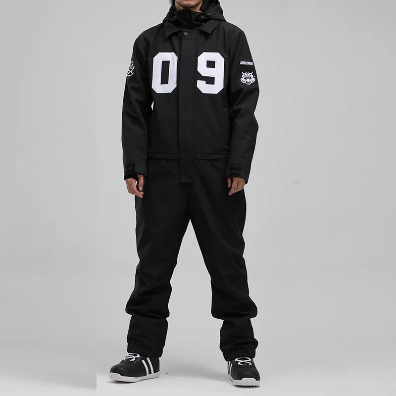 Модный женский и мужской зимний костюм для сноубординга водонепроницаемый