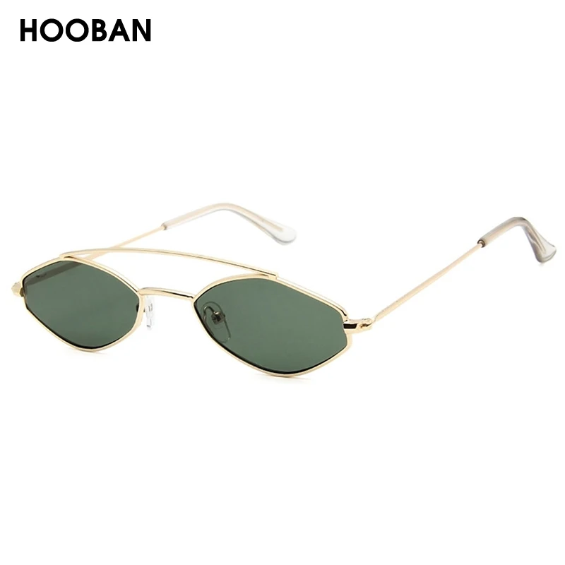 HOOBAN новые многоугольные Солнцезащитные очки женские брендовые дизайнерские