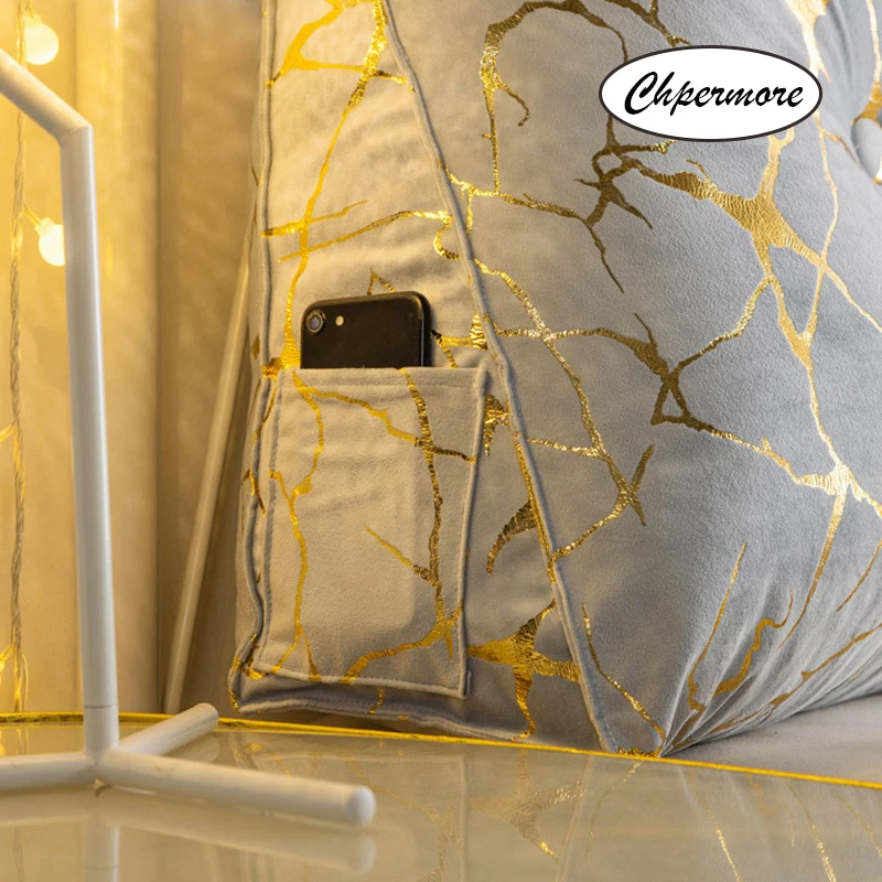 Chpermore новая стильная модная моющаяся длинная подушка простая для кровати двойная