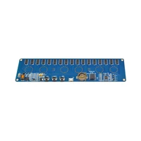 dc 12v 1a stm8s005 control in14 nixie tube digital led clock gift circuit board pcba rgb lamp clock chip ic micro usb diy tools