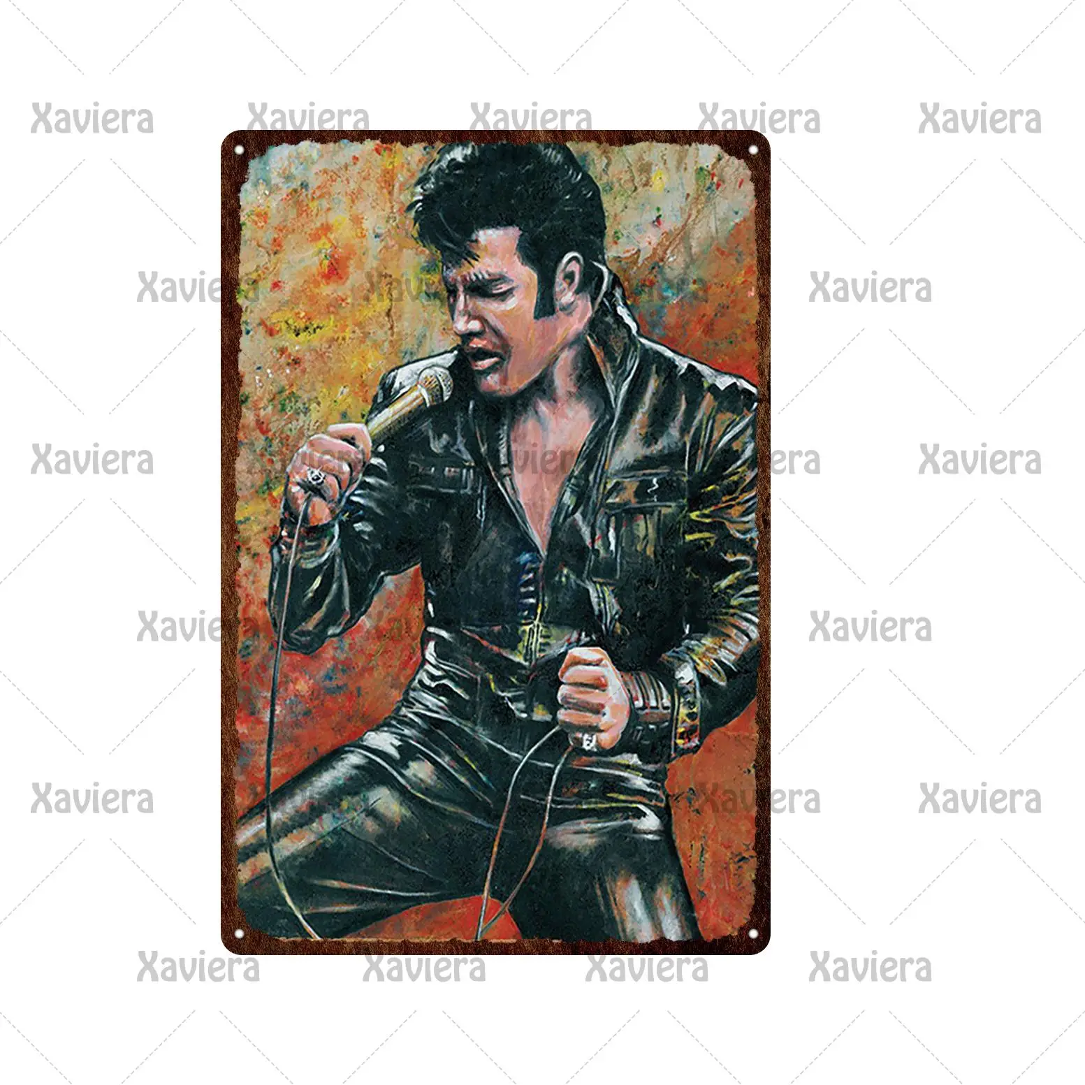 

Pop Rock Singer Retro Metal Plaque Vintage Metal Tin Sign Movie Star Poster Living Room Bar Cafe Club Home Decor Metal Plate