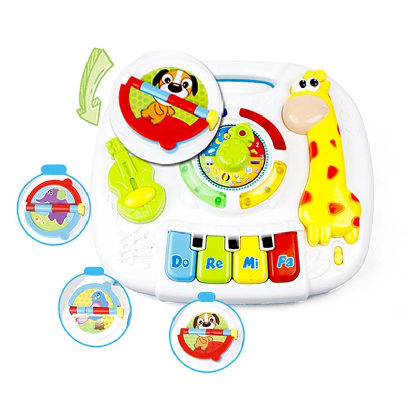Детская игрушка музыкальный учебный стол для раннего образования центр игровой |