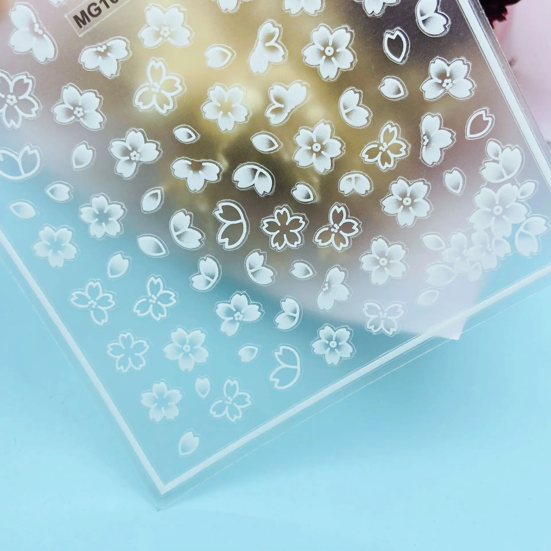 Новые технологии в японском стиле простые прозрачные наклейки для ногтей черные