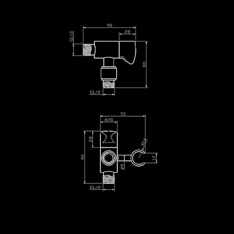 Bibcocks Tap For Outdoor Garden Chrome Brass Wall Mount Bathroom Corner Faucet Bath Toilet With Shower Bracket | Обустройство дома