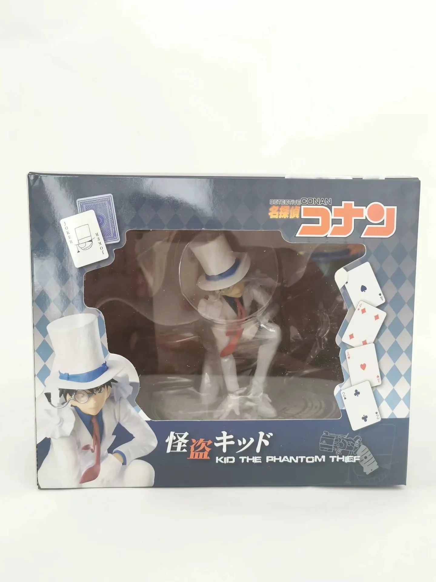 

Detective Conan Kid The Phantom Thief Action Figure 1/8 scale painted figure Kneeling Version Kid PVC figure Toy Brinquedos