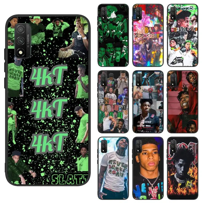 

YoungBoy Never Broke Again Phone Case for Huawei Y7 Y9 Y6 Y5 Y8 Y8S Y8P nove 3 4 5 6 7 pro 2018 2019 5g se Fundas cover