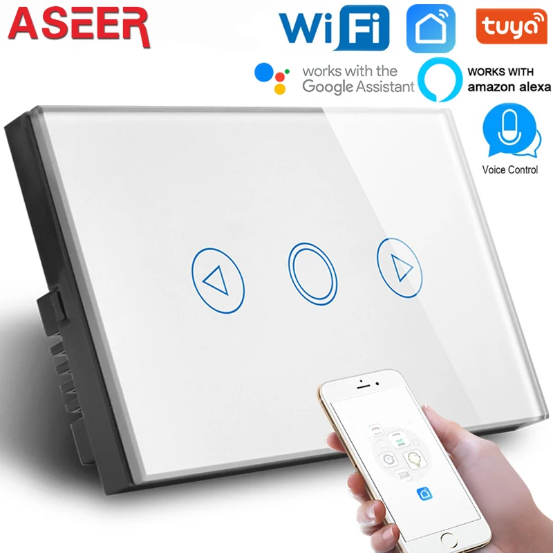 ASEER AU/US WIFI светодиодный диммер AC110 240V смарт переключатель для использования ламп и