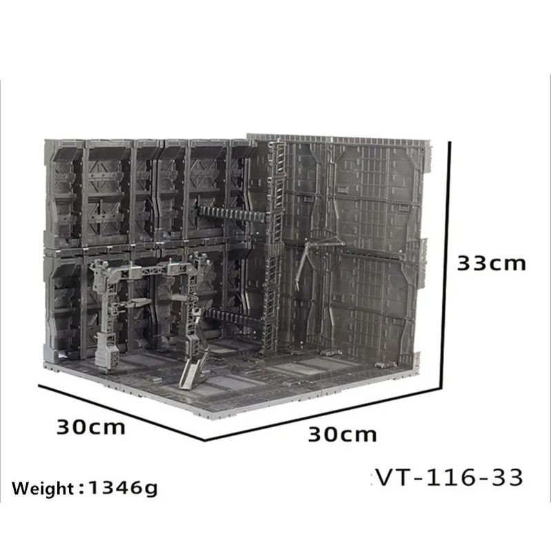 

Universal HANGAR garage frontline base scene VT-116-33 for MG 1/100 RG HG 1/144 model free combination DM017