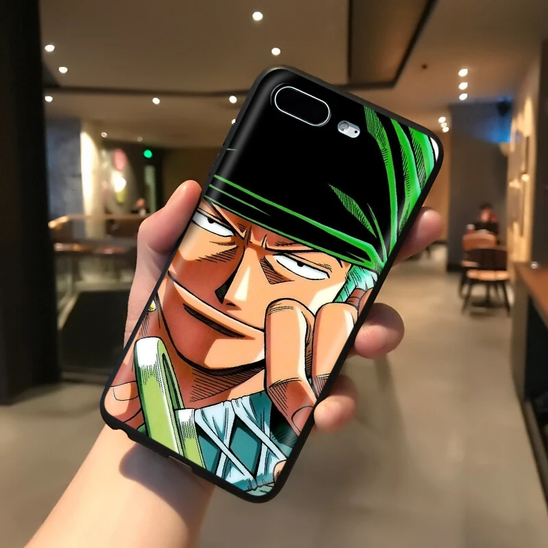 YIMAOC One Piece Roronoa Zoro Silicone Soft Case for iPhone 12 Mini 11 Pro XS Max XR X 8 7 6 6S Plus 5 5S SE | Мобильные телефоны и