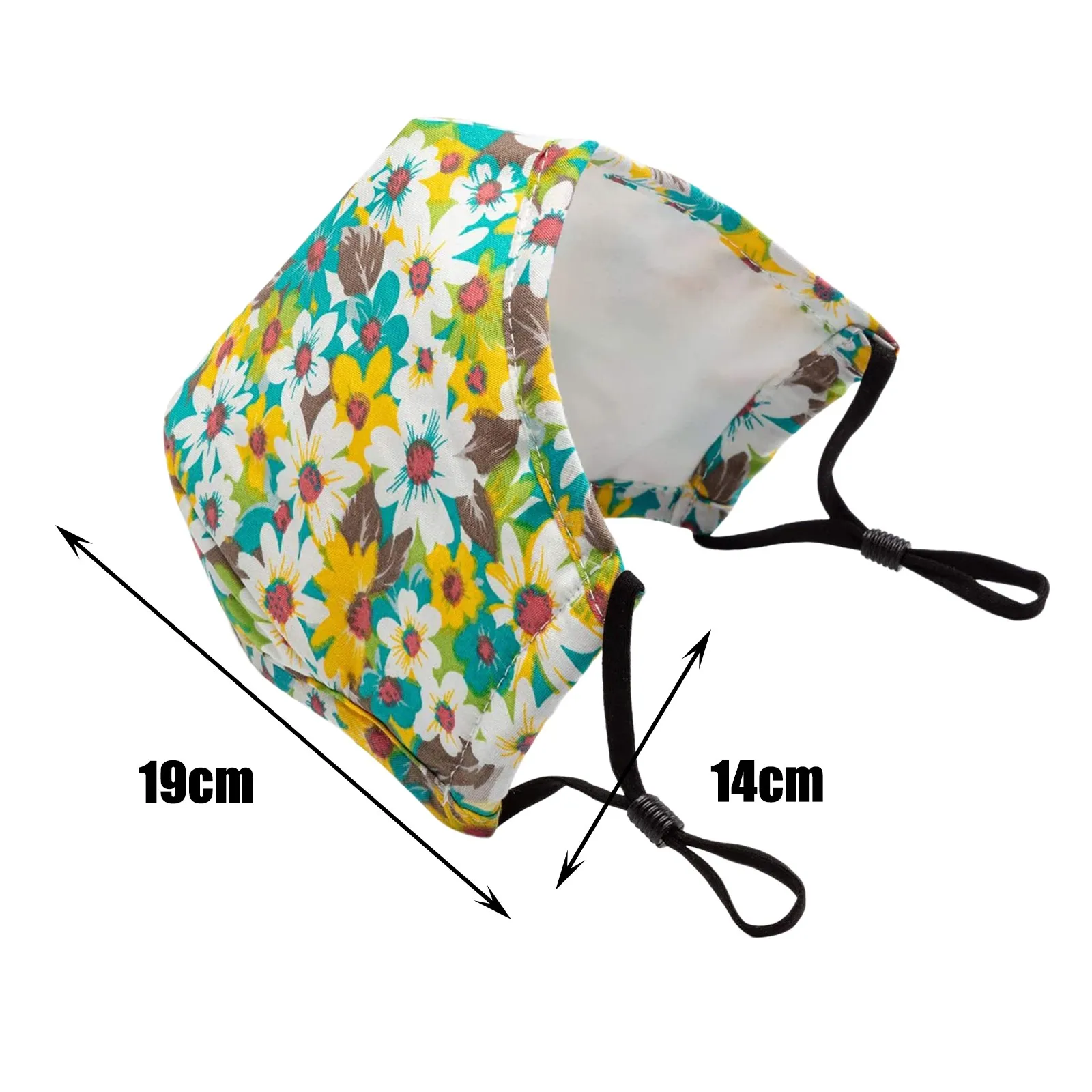

2021 Face Mask Women Flower Print Adult Outdoor Mouth Mask Washable Reuse Face Mask Windproof Protection Mask Mascarillas Masque