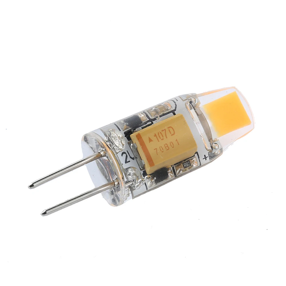 Мини G4 12V 20v AC/DC COB Светодиодная лампа источник света 3W 6W LED для хрустальной люстры