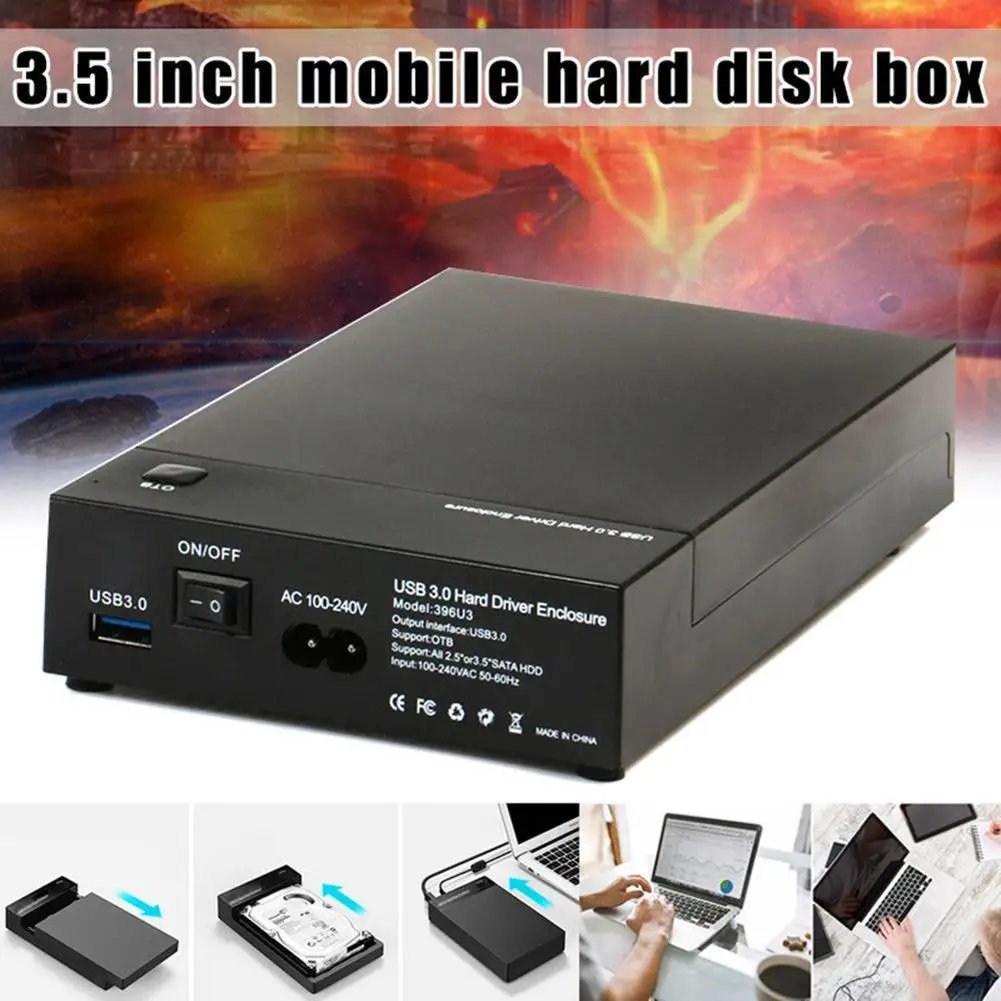 Внешний тройной SATA IDE HDD док-станция 2 5/3 5 Жесткий диск карта коробка для Ридера