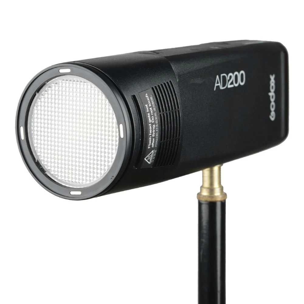 Godox AD200 аксессуар для вспышки WITSTRO H200R круглая головка и телефон|Фотовспышки| |