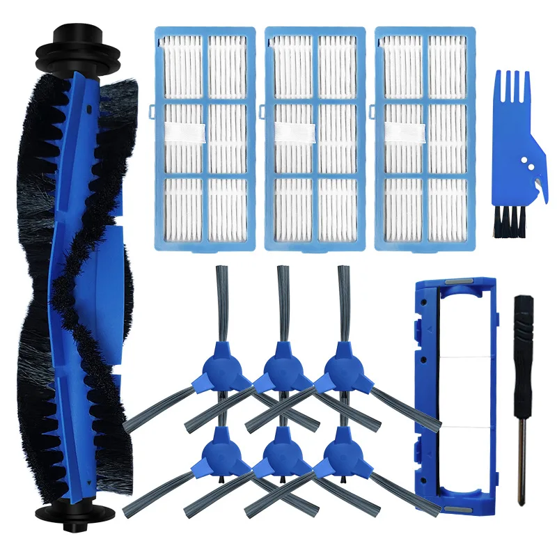

Рулон основной щетки HEPA фильтр, боковая щетка для Coredy R550 R500 + R600 R650 R750 D400 робот-пылесос насадка на швабру Запчасти