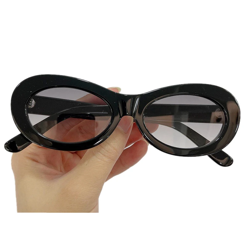

Classic Oval Sunglasses Women Men Vintage Brand Design Goggle Sun Glasses With Box UV400 Oculos De Sol