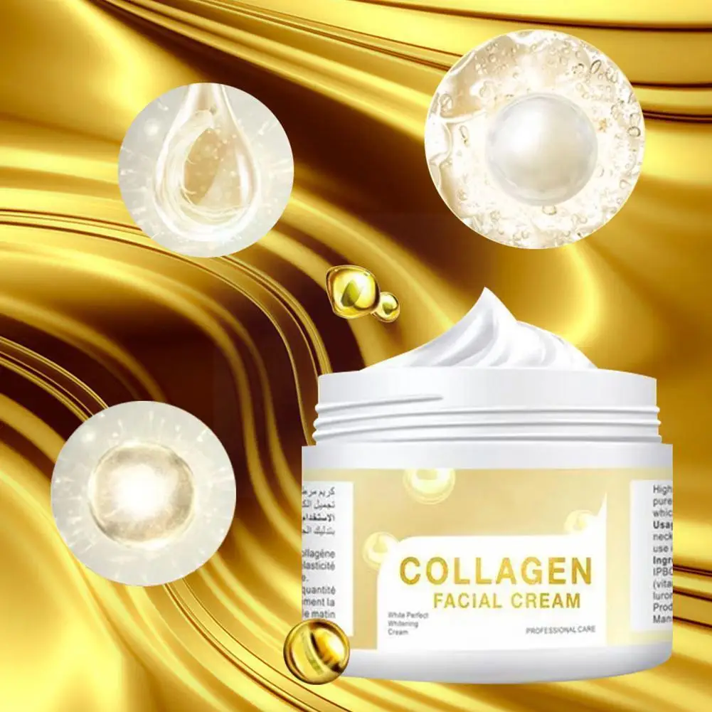 

Collagen Face Care Cream korean Skin Care Moisturizing Cream Skin Skin Firming Face Whitening Moisturizer Lifting Anti N0W0