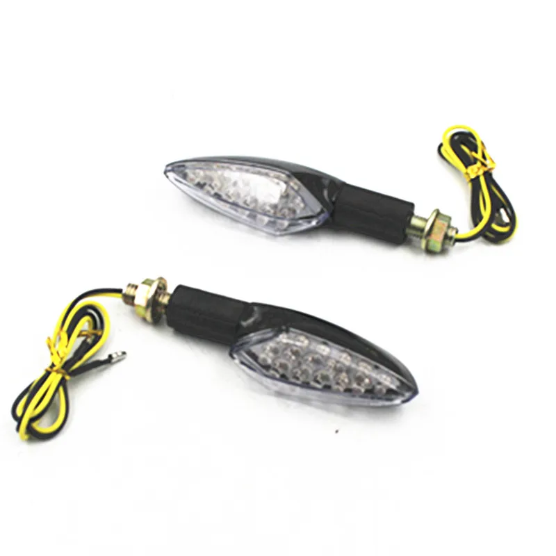 Мотоцикл велосипед 8 мм 12v светодиодные фонари указателя поворота сшитый на заказ