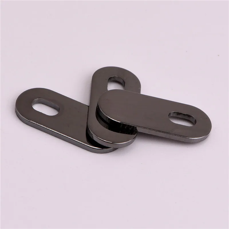

20 * 8.5mm Glossy Large Hole Oval Tag Copper Jewelry Accessories DIY Handmade Material Earring Pendant