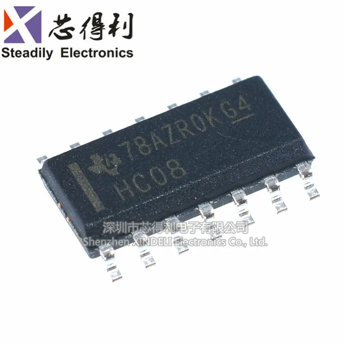 10 шт./лот оригинальный патч Sn74hc08dr Hc08 патч Sop-14 логический чип