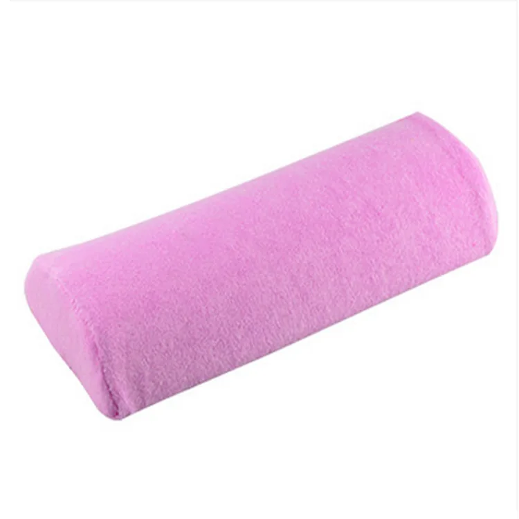 Pink Мягкие подставки для рук моющаяся губчатая подушка для рук держатель для подушек подлокотники для дизайна ногтей маленькие маникюрные подставки для рук Подушка 4 цвета - Цвет: Pink