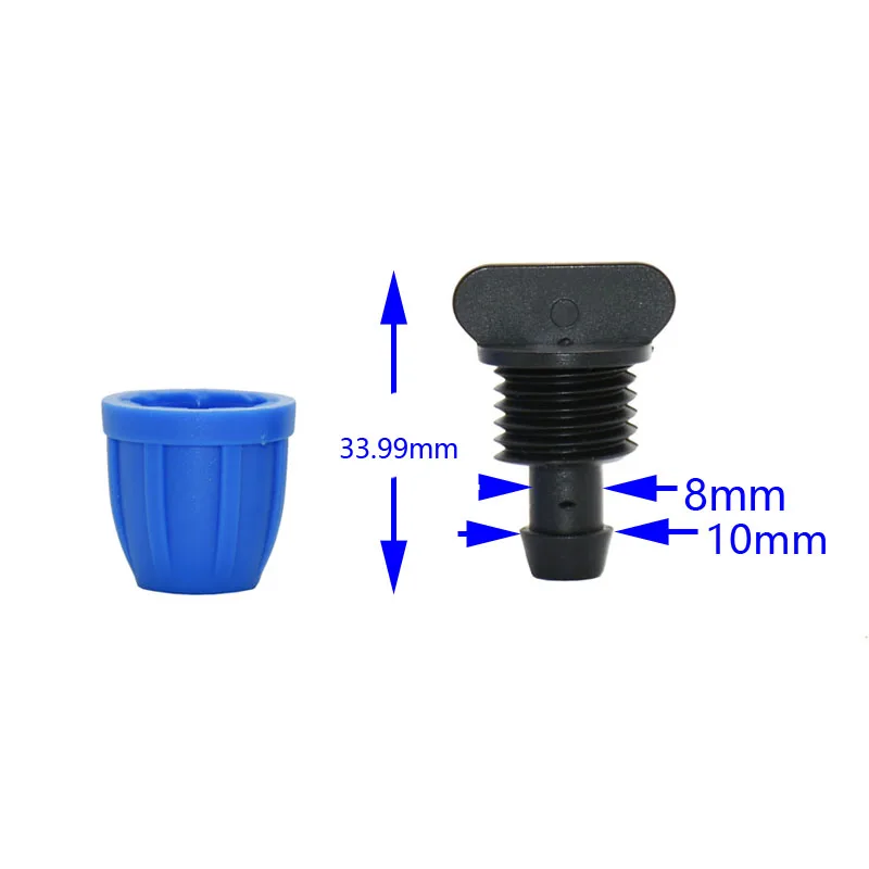 3/8 &quotшланговая Заглушка с замочной гайкой 8/11 водяное уплотнение концевые