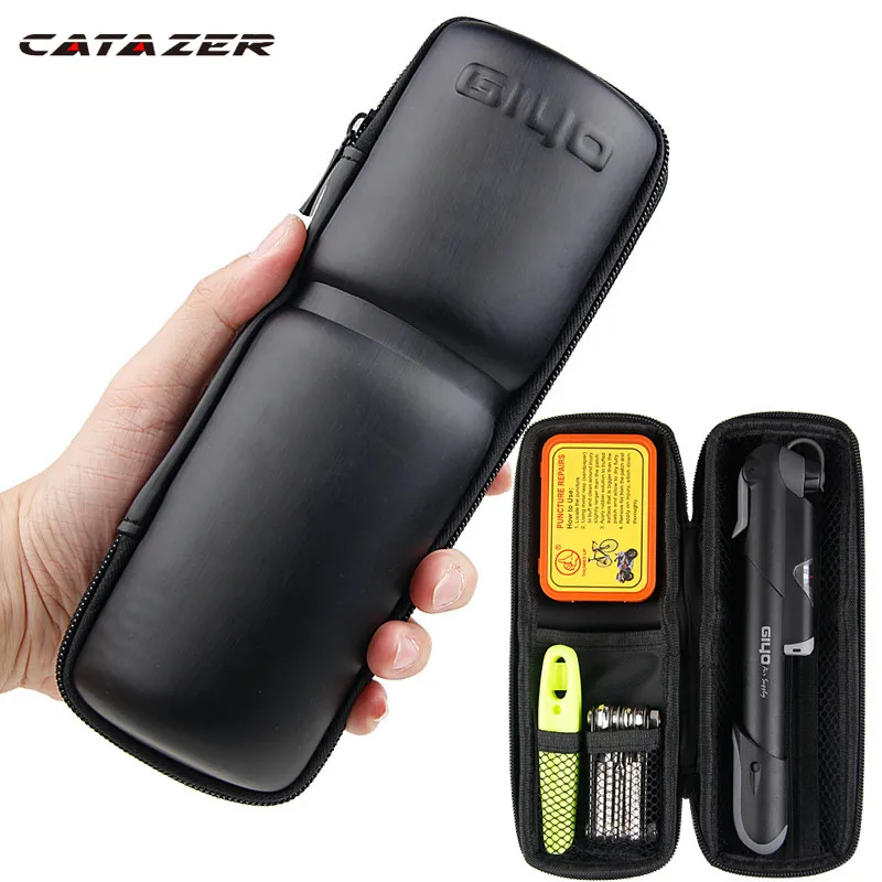 

Catazer Bicycle Repair Kits Bag Bike Multifunction Tools Cycling Repair Tools Kits Set Tire Repair Kits Tool Bottle Bag Portable
