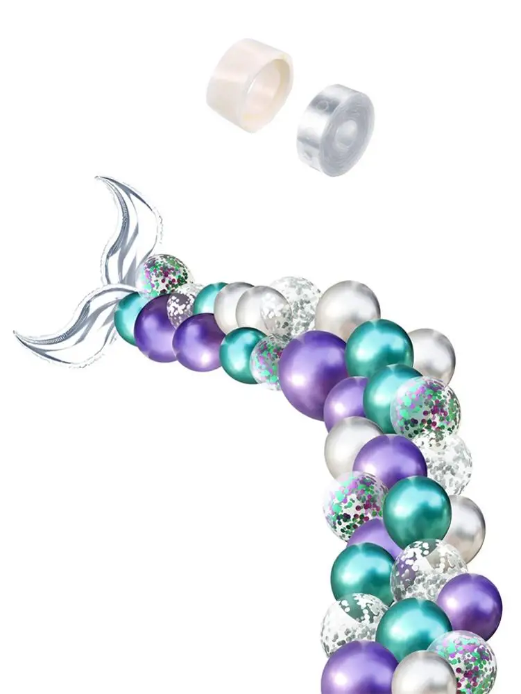 42 шт. полоска для воздушных шаров набор хвост русалки стиль латексный шар дня
