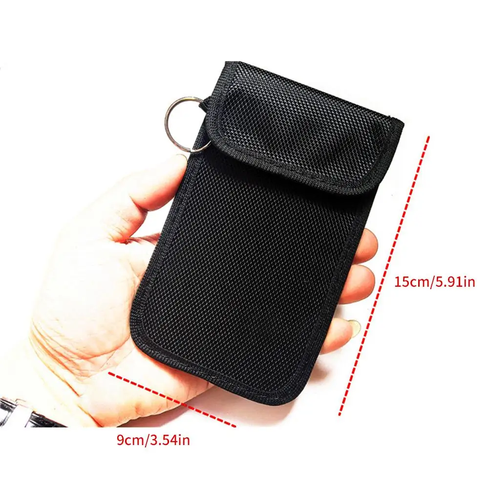 2021 Newest Hot 1pc Anti-theft Car Key Fob RFID Signal Blocker Faraday Blocking Pouch Bag Wallets promotion | Автомобили и