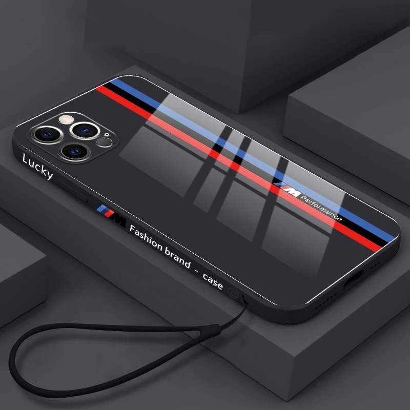 

Стеклянный чехол для iphone 13 12 11 Pro Max XS XR X 7 8 Plus