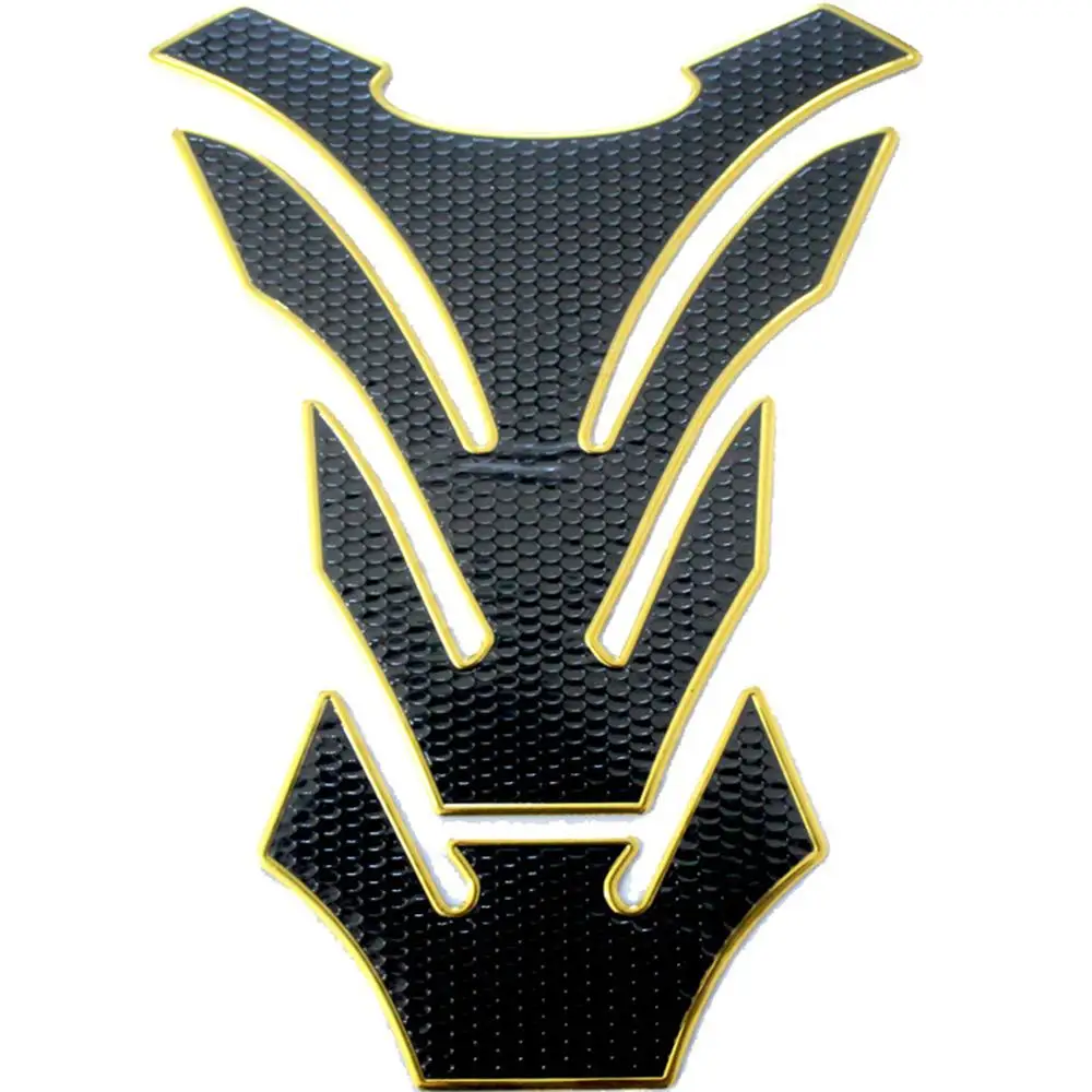 Универсальные 3D наклейки для мотоциклов накладка на бак гелевая защитная